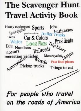 【预售】The Scavenger Hunt Travel Activity Book