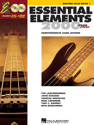 【预售】Essential Elements 2000, Book 1 Plus DVD: Electric