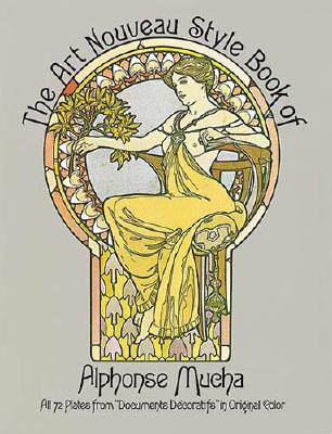 【预售】The Art Nouveau Style Book of Alphonse Mucha