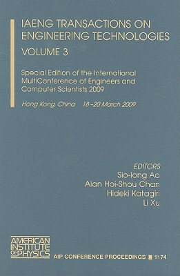 【预售】IAENG Transactions on Engineering Technologies