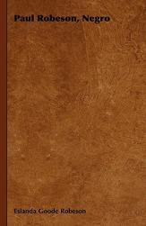 【预售】Paul Robeson, Negro