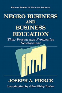 Business 预售 Negro Education and