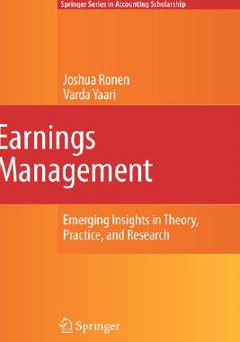 【预售】Earnings Management: Emerging Insights in Theory