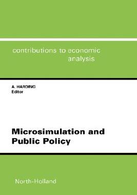 【预售】Microsimulation and Public Policy: Selected Papers