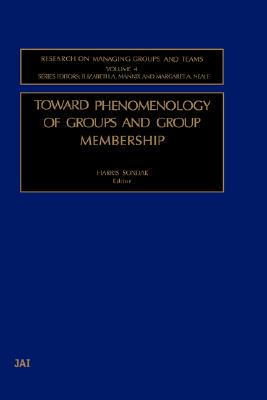 【预售】Toward Phenomenology of Groups and Group Membership