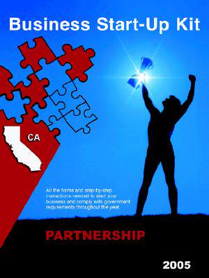 【预售】Business Start-Up Kit Partnership California 2005