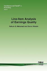 【预售】Line-Item Analysis of Earnings Quality