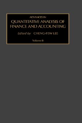【预售】Advances in Quantitative Analysis of Finance and