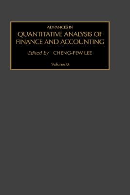 【预售】Advances in Quantitative Analysis of Finance and