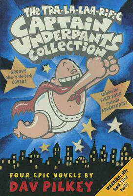 【预售】The Tra-La-Laa-Rific Captain Underpants Collection