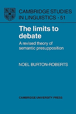 【预售】The Limits to Debate: A Revised Theory of Semantic