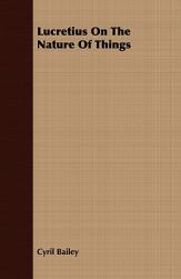 【预售】Lucretius on the Nature of Things