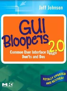 【预售】GUI Bloopers 2.0: Common User Interface Design