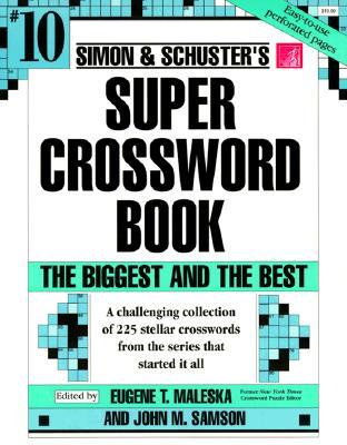 【预售】Simon & Schuster Super Crossword Book #10
