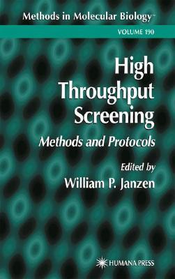 【预订】High Throughput Screening: Methods and Protocols