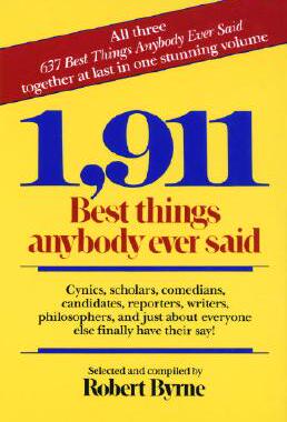 【预售】1,911 Best Things Anybody Ever Said