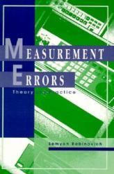 【预订】Measurement Errors: Theory and Practice
