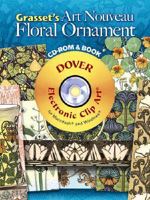 【预订】Grasset's Art Nouveau Floral Ornament [With CDROM]