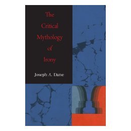 【预售】The Critical Mythology of Irony