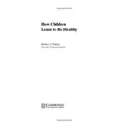 【预售】How Children Learn to Be Healthy