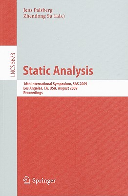 【预售】Static Analysis: 16th International Symposium, SAS