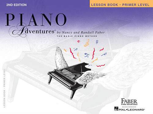 初级课本 菲伯尔钢琴基础教程 英文原版 Piano Adventures, Primer Level, Lesson Book