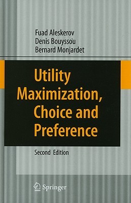【预售】Utility Maximization, Choice and Preference