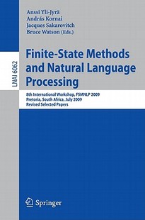 State Finite Methods and Language Natural 预售