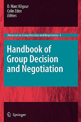 【预售】Handbook of Group Decision and Negotiation