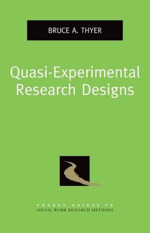 【预售】Quasi-Experimental Research Designs