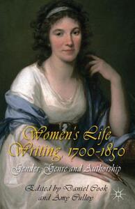 【预售】Women's Life Writing, 1700-1850: Gender, Genre and