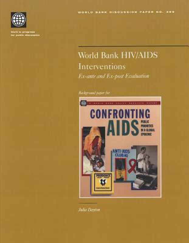 【预售】World Bank HIV/AIDS Interventions: Ex-Ante and