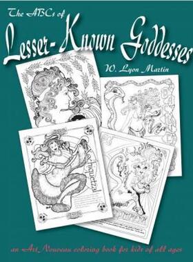 【预售】The ABCs of Lesser Known Goddesses: An Art Nouveau