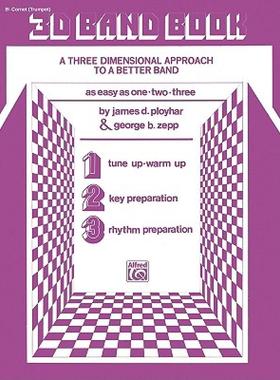 【预售】3D Band Book: Bb Cornet (Trumpet)