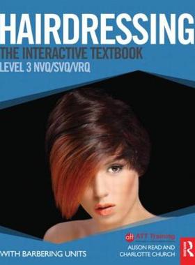 【预售】Hairdressing: Level 3: The Interactive Textbook