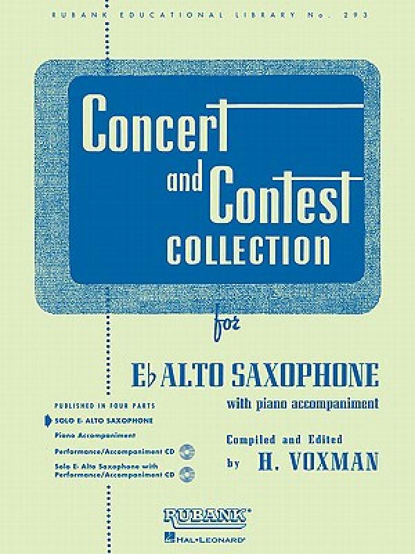 【预售】Concert and Contest Collection for Eb Alto