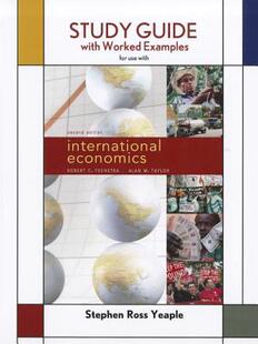 【预售】Study Guide for International Economics