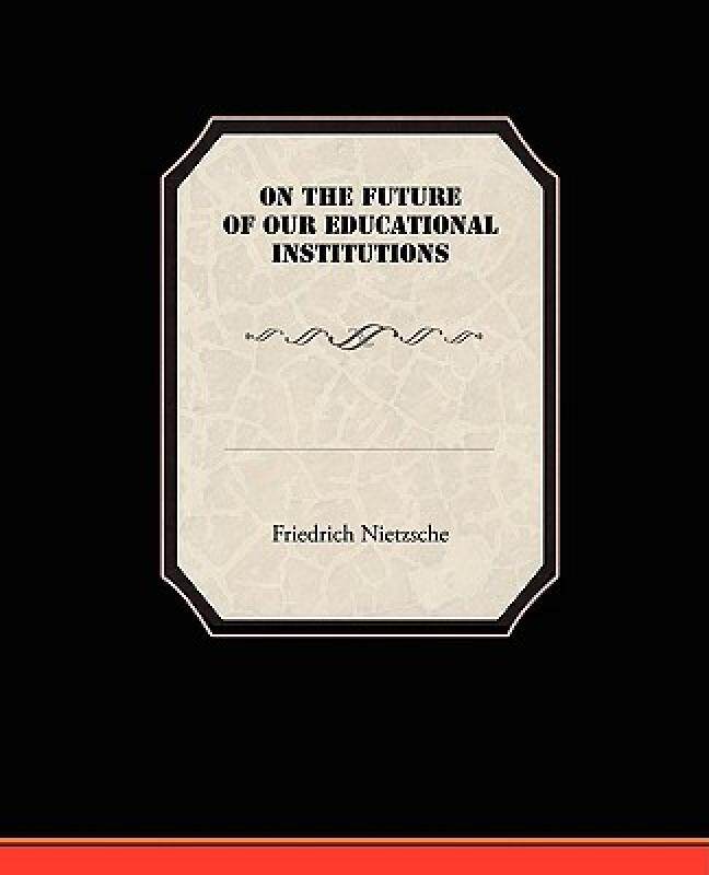 【预售】On the Future of Our Educational Institutions