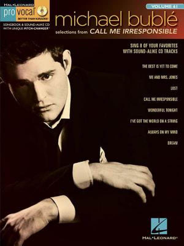 【预售】Michael Buble - Call Me Irresponsible: Pro Vocal