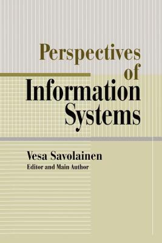 【预售】Perspectives of Information Systems