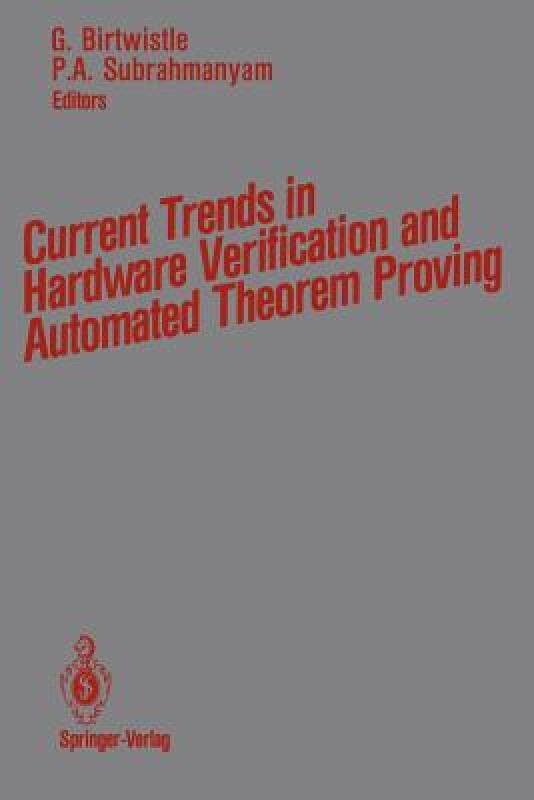 【预售】Current Trends in Hardware Verification and