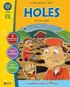 【预售】A Literature Kit for Holes, Grades 5-6 [With 3