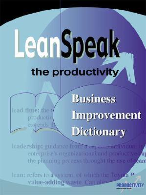 【预售】Leanspeak: The Productivity Business Improvement
