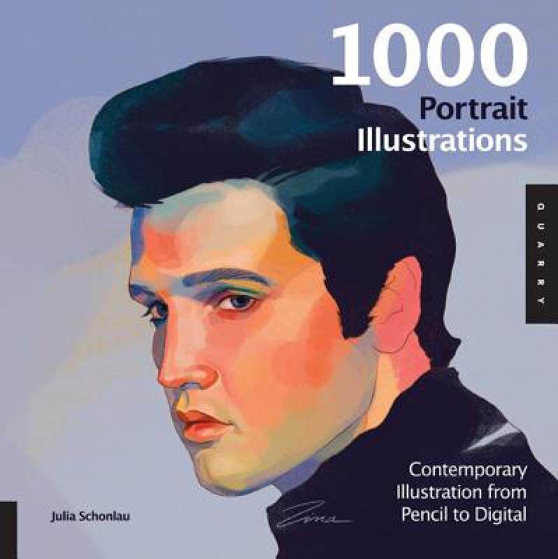 【预售】1,000 Portrait Illustrations: Contemporary