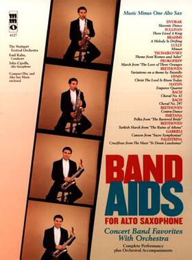 【预售】Band Aids for Alto Saxophone: Concert Band Favorites