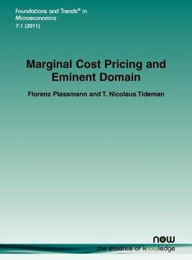 【预售】Marginal Cost Pricing and Eminent Domain