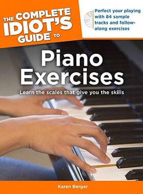 【预售】The Complete Idiot's Guide to Piano Exercises
