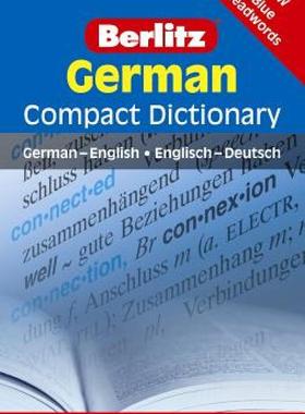 【预售】Berlitz German Compact Dictionary:
