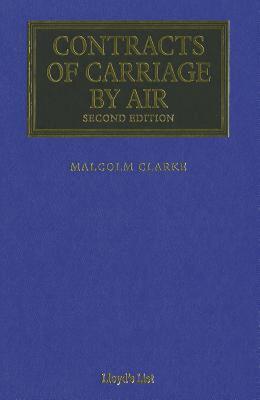 【预售】Contracts of Carriage by Air