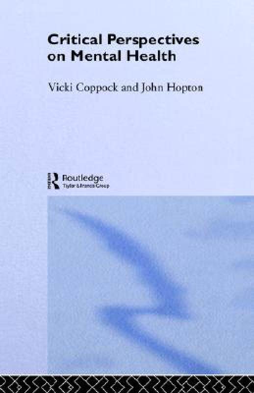 【预售】Critical Perspectives on Mental Health